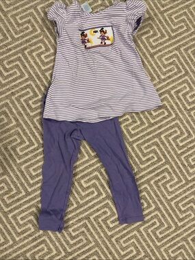 Velani classics smocked pant set